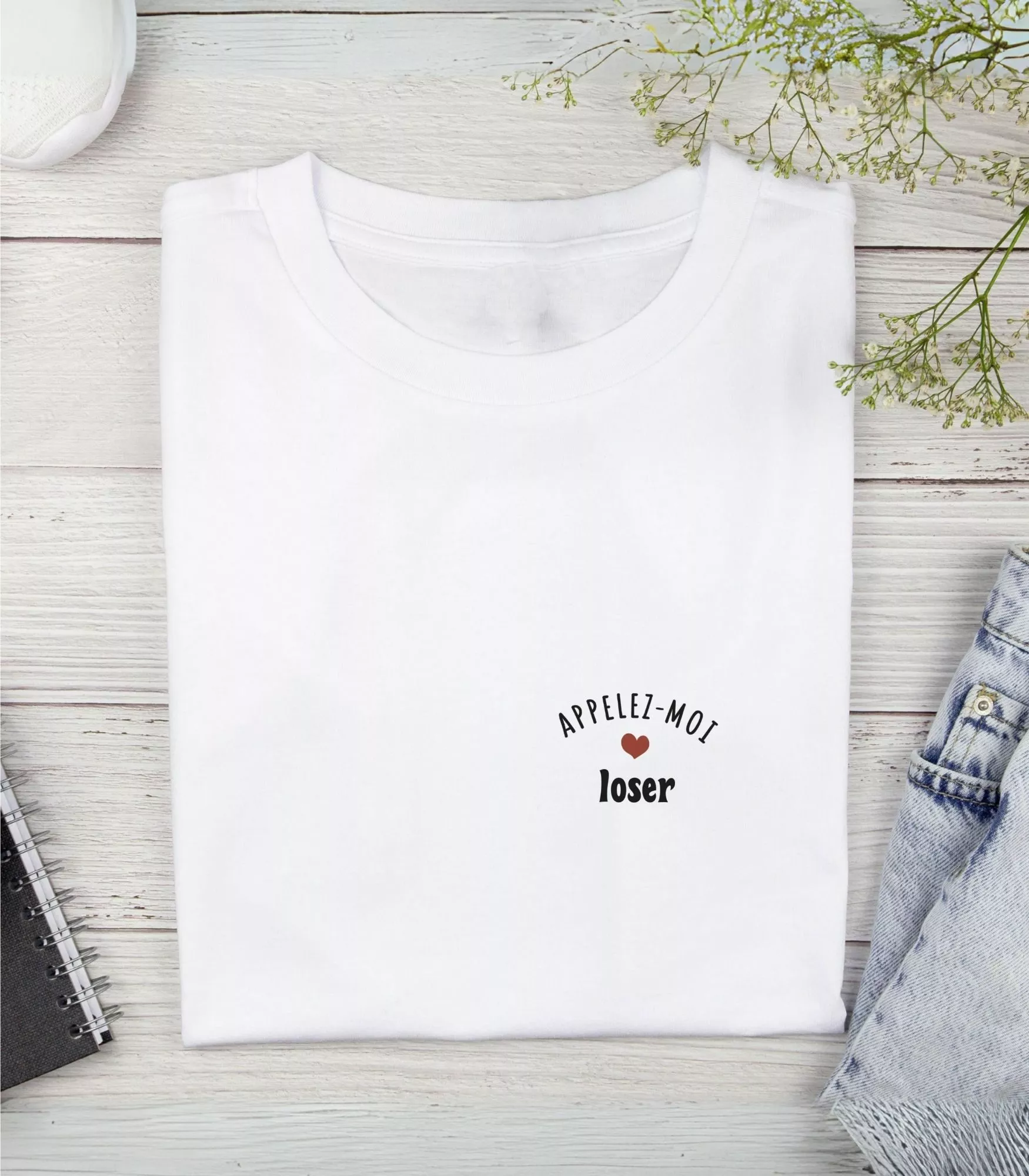 T-shirt Appelez moi personnalisation – Image 7