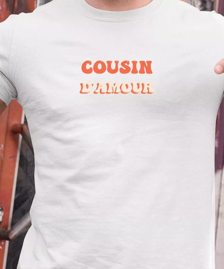 T-Shirt Cousin d’amour Pour homme – Image 3