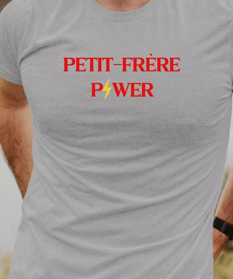 T-Shirt Petit-Frère Power Pour homme – Image 5