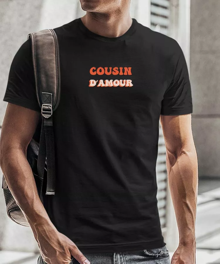 T-Shirt Cousin d’amour Pour homme – Image 2