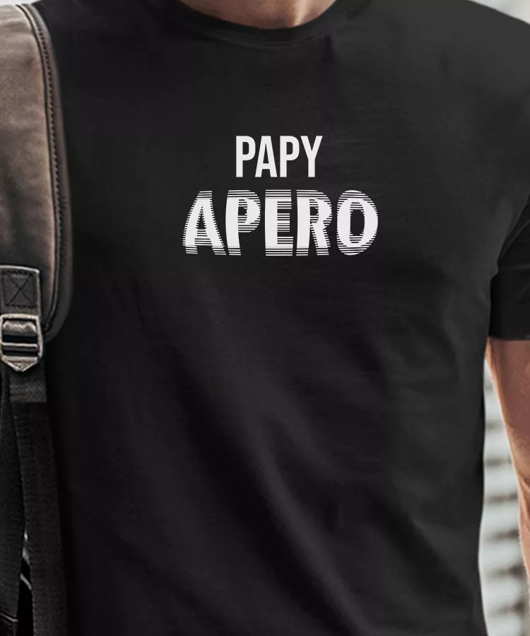 T-Shirt Papy apéro face Pour homme – Image 5